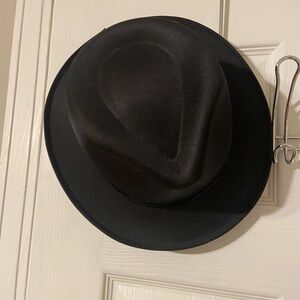 Classic Black Fedora Hat